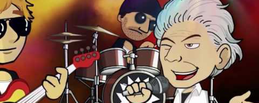 "Crazy Demon" - song and animated video clip by Barry Ferrier aka Dr. Baz