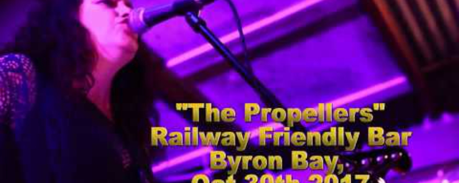 The Propellers (feat. Belle Hendrik) "Lovin You Too Long"; the Rails, Byron Bay 2017