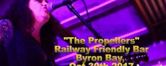 The Propellers (feat. Belle Hendrik) "Lovin You Too Long"; the Rails, Byron Bay 2017